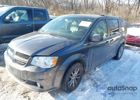 2018 Dodge Grand Caravan Sxt z USA, uszkodzony, nr VIN 2C4RDGCG9JR204994